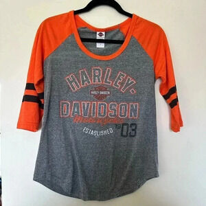 3/4 Sleeve Harley Davidson Shirt from Chester’s Reno Nevada